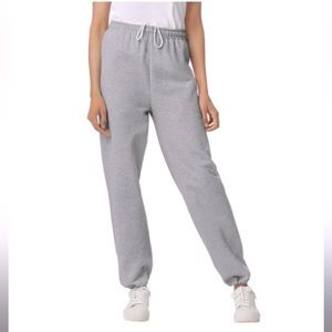Gildan Adult Fleece Elastic Bottom Sweatpants with Pockets - Sport Grey - Medium